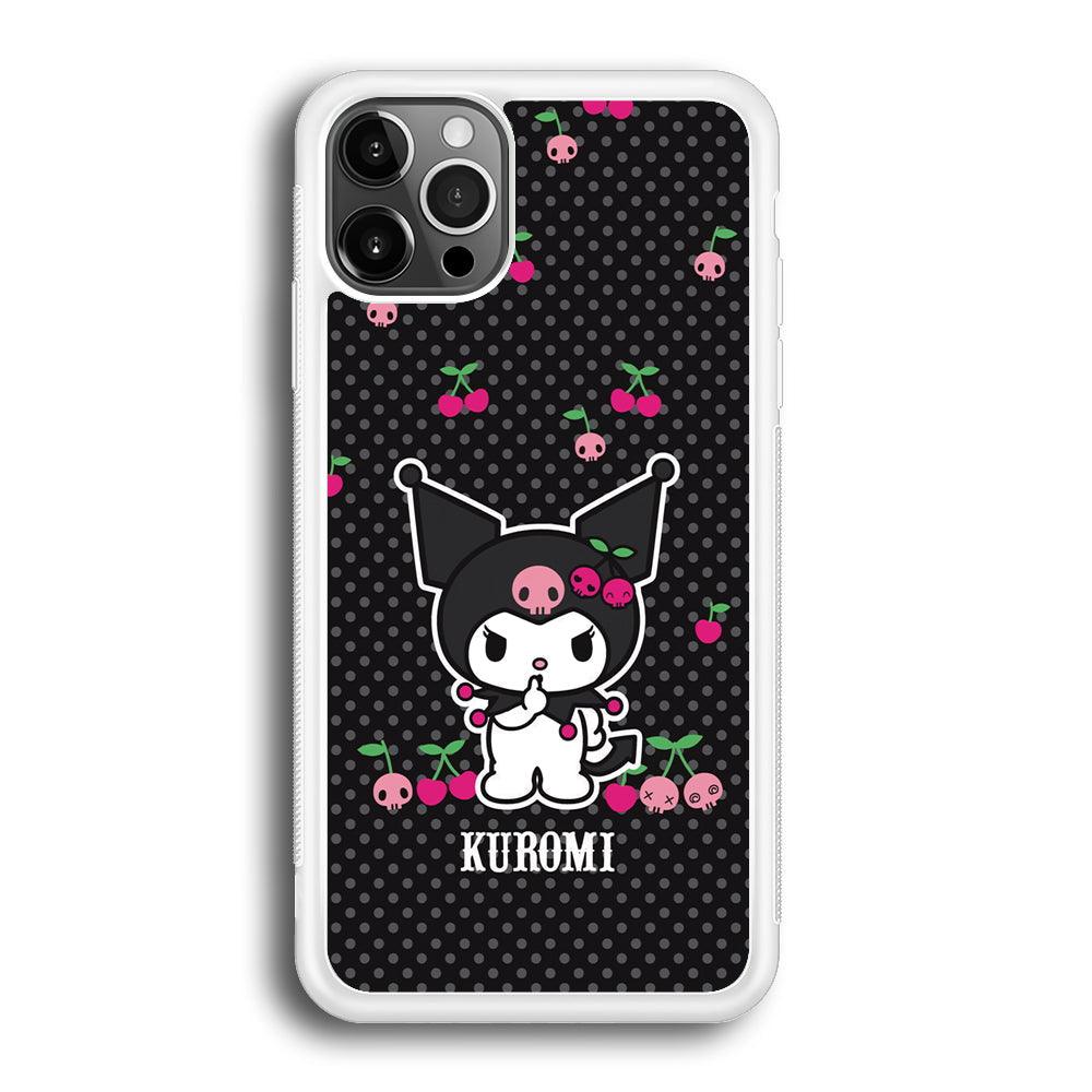 Kuromi Please Keep Silent iPhone 12 Pro Case-Oxvistore