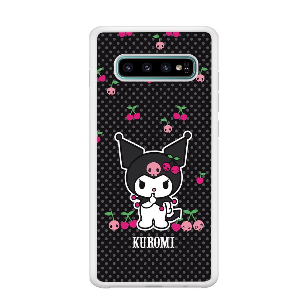 Kuromi Please Keep Silent Samsung Galaxy S10 Plus Case-Oxvistore