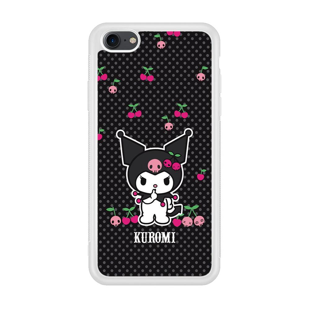 Kuromi Please Keep Silent iPhone 8 Case-Oxvistore