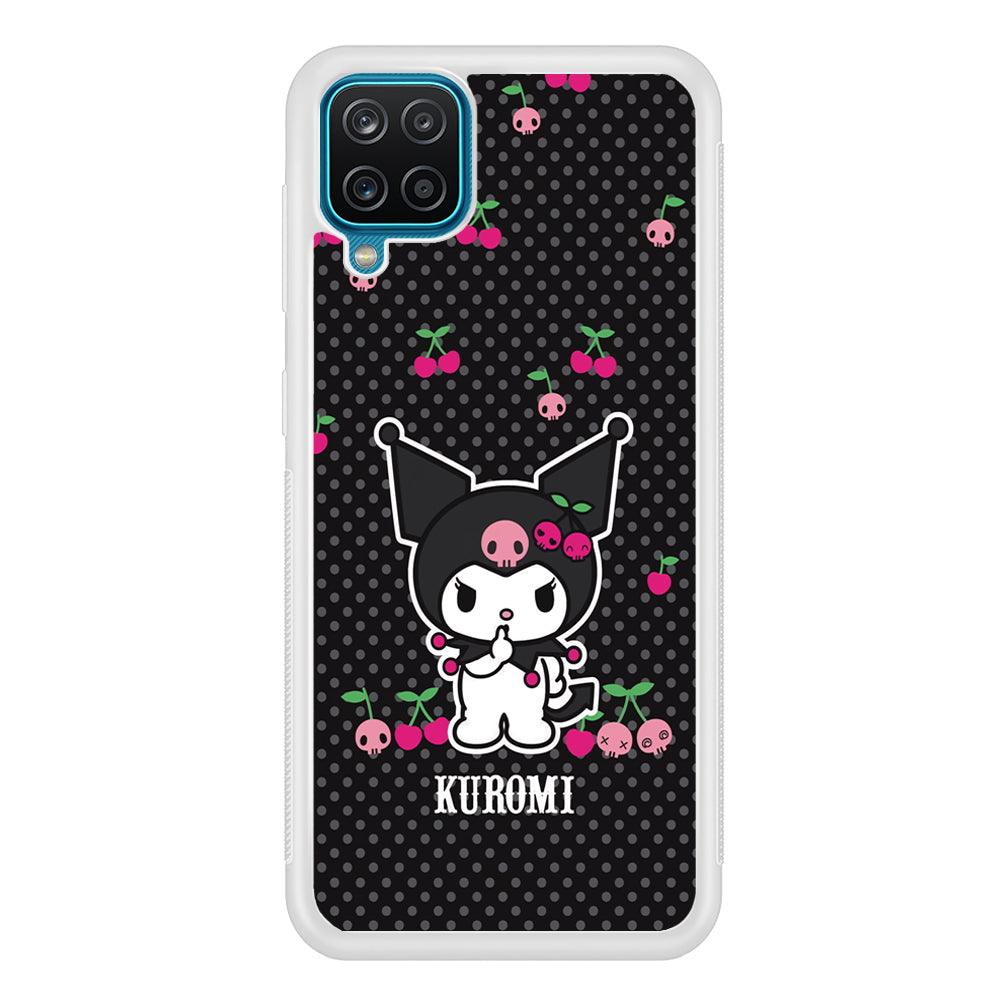 Kuromi Please Keep Silent Samsung Galaxy A12 Case-Oxvistore