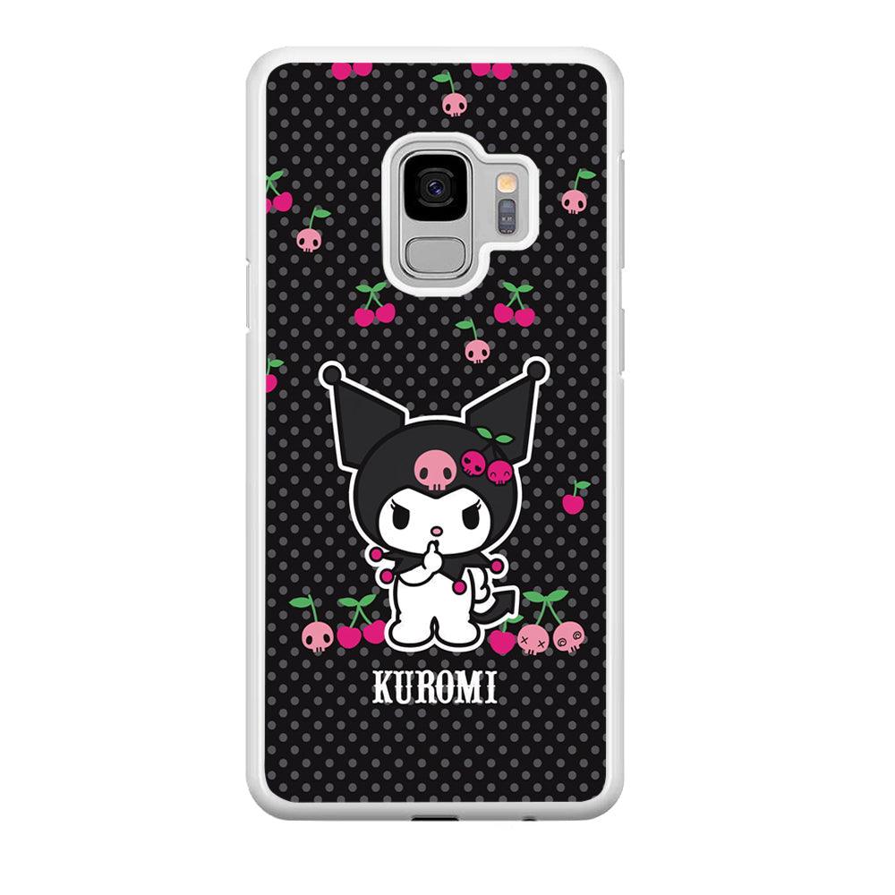 Kuromi Please Keep Silent Samsung Galaxy S9 Case-Oxvistore