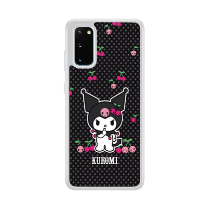 Kuromi Please Keep Silent Samsung Galaxy S20 Case-Oxvistore