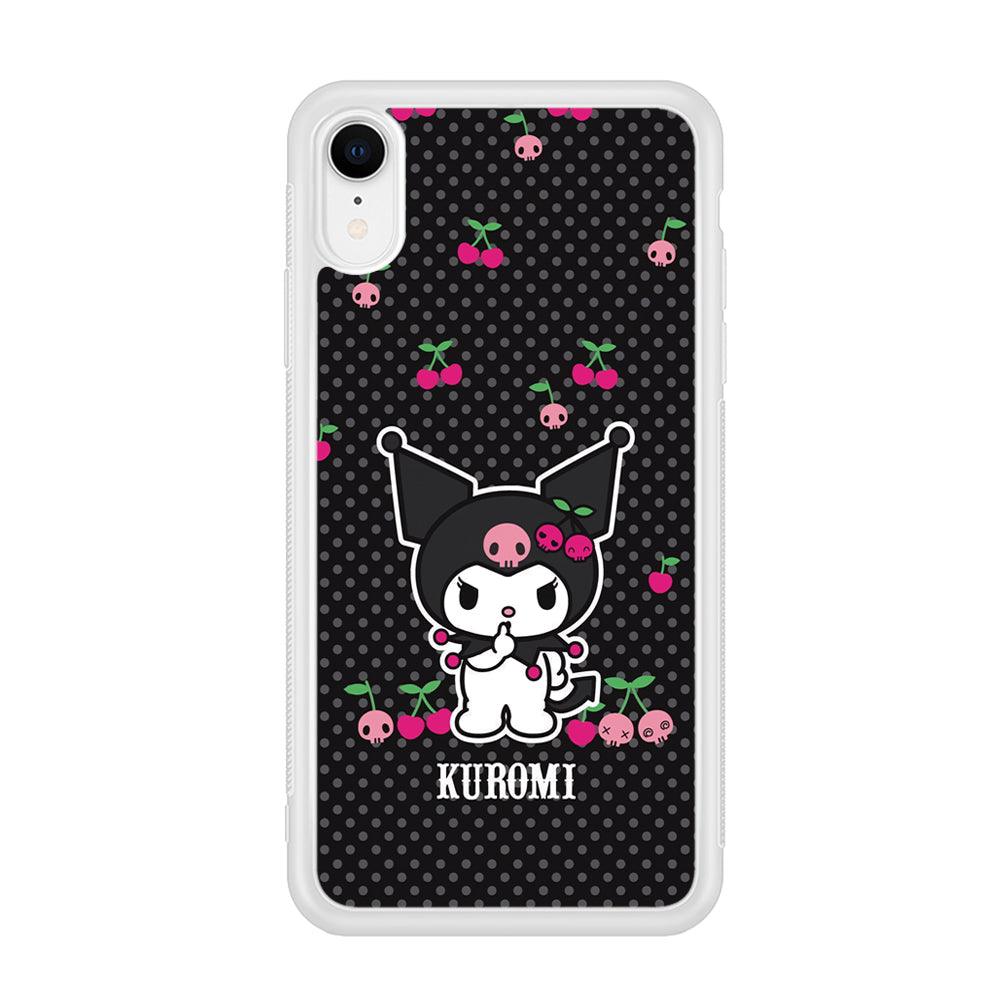 Kuromi Please Keep Silent iPhone XR Case-Oxvistore