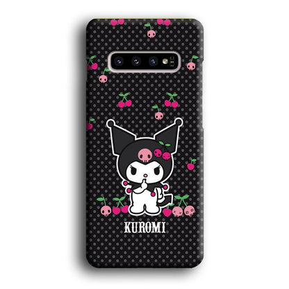 Kuromi Please Keep Silent Samsung Galaxy S10 Plus Case-Oxvistore