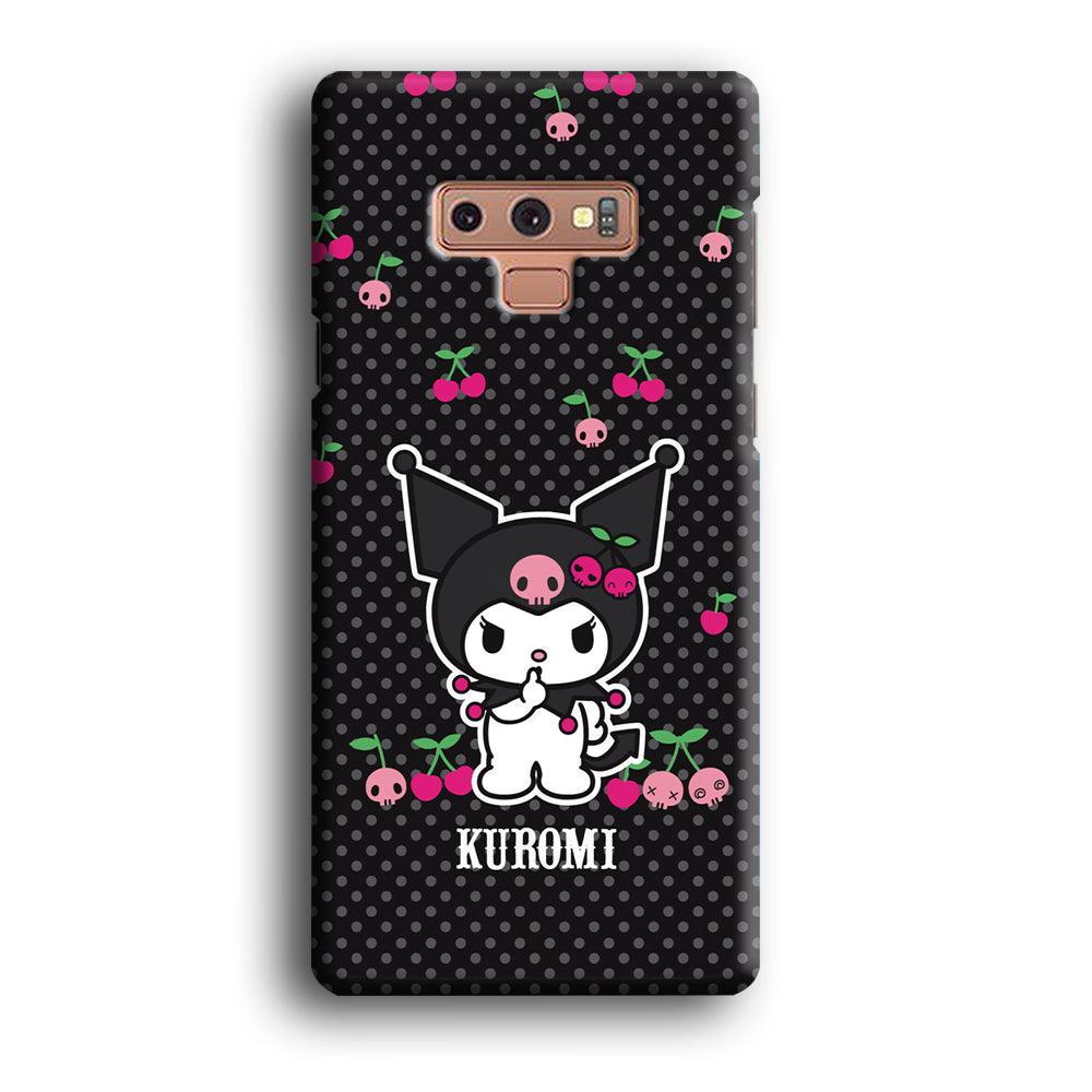 Kuromi Please Keep Silent Samsung Galaxy Note 9 Case-Oxvistore