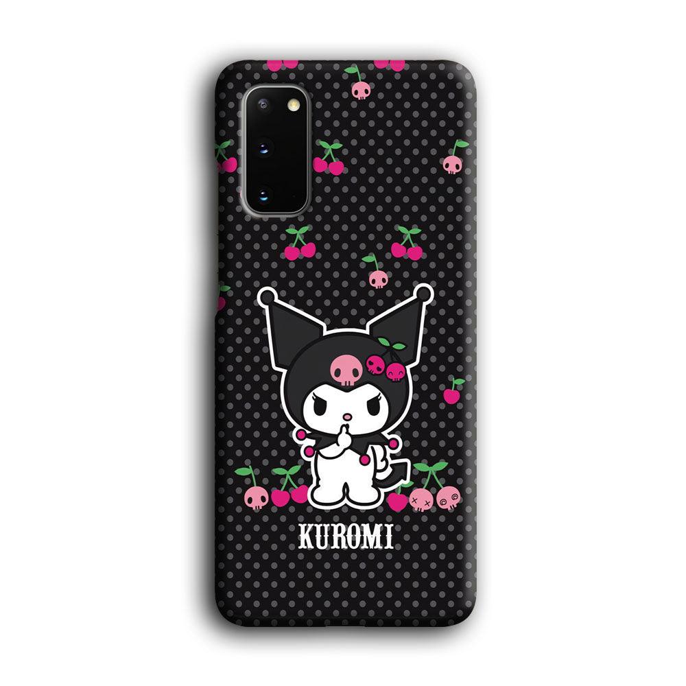 Kuromi Please Keep Silent Samsung Galaxy S20 Case-Oxvistore