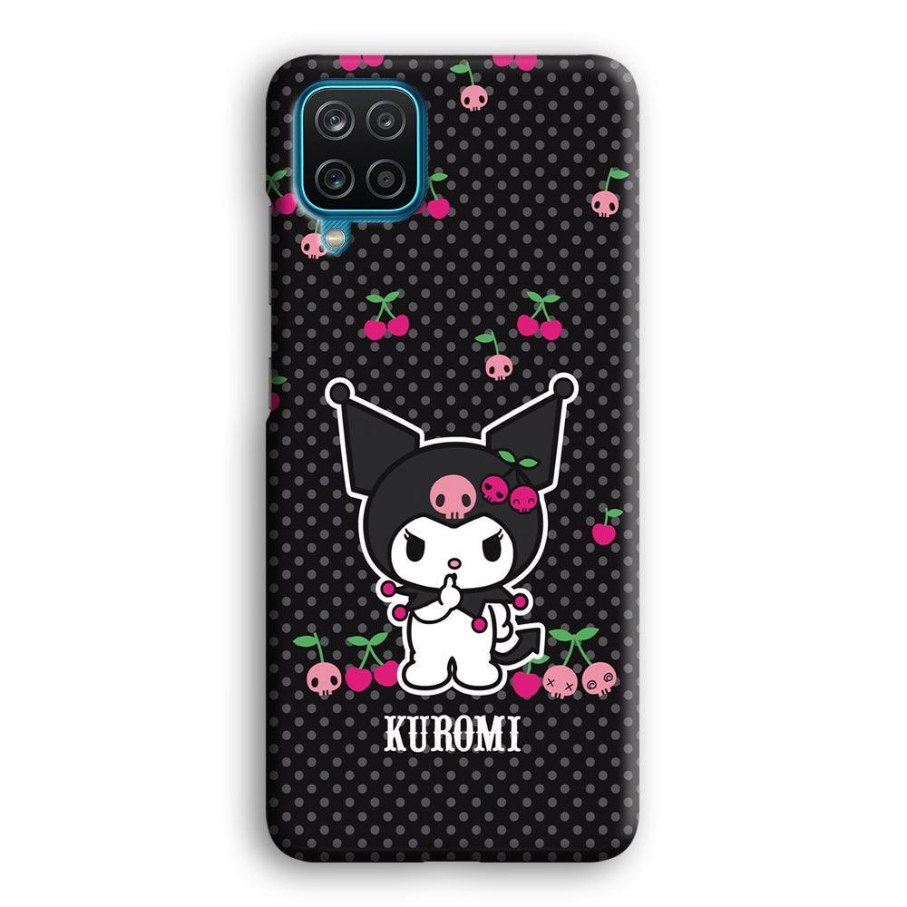 Kuromi Please Keep Silent Samsung Galaxy A12 Case-Oxvistore