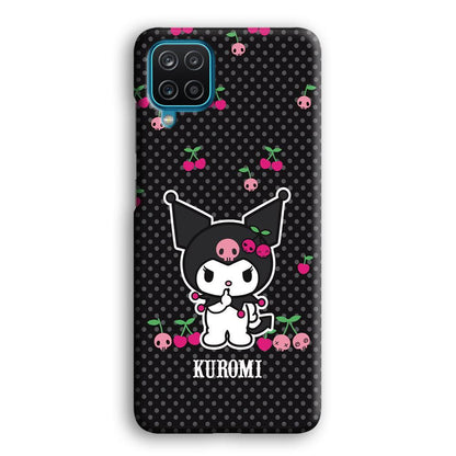 Kuromi Please Keep Silent Samsung Galaxy A12 Case-Oxvistore