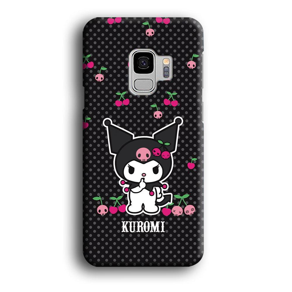 Kuromi Please Keep Silent Samsung Galaxy S9 Case-Oxvistore