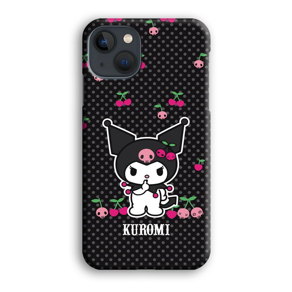 Kuromi Please Keep Silent iPhone 15 Plus Case-Oxvistore