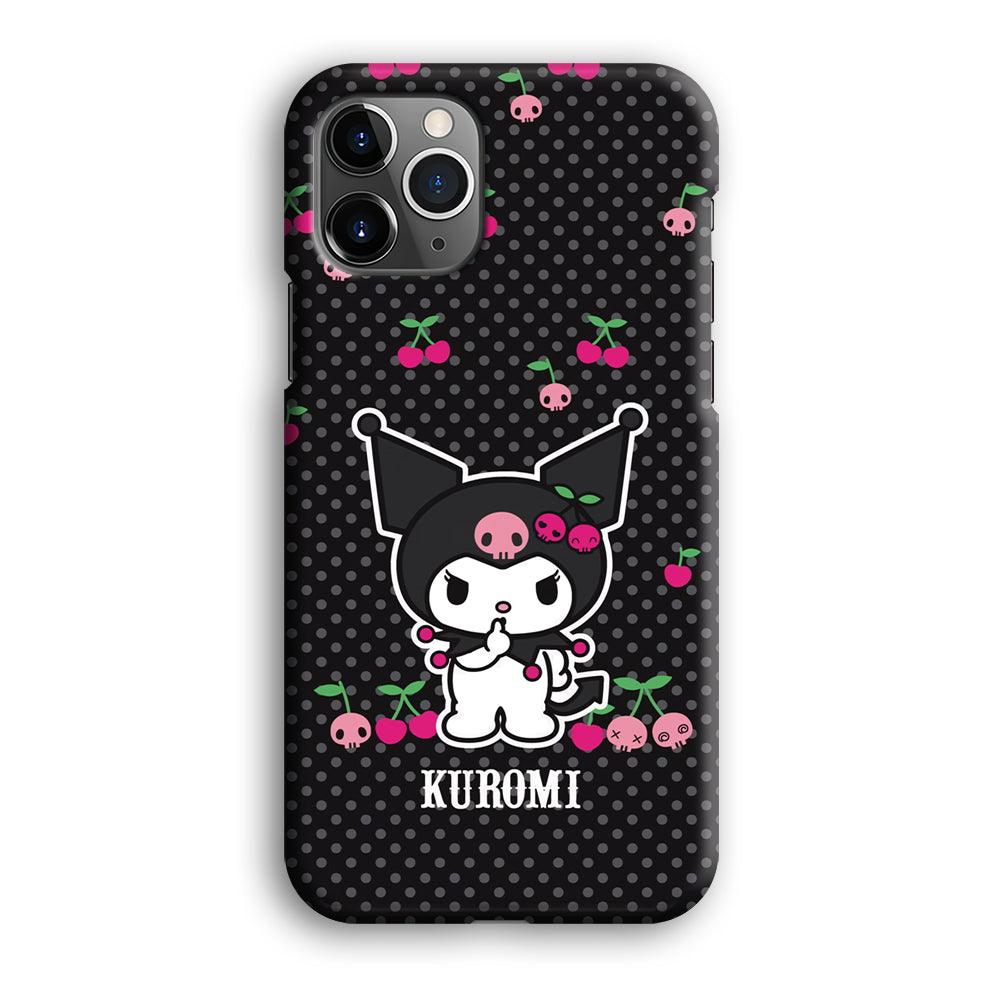 Kuromi Please Keep Silent iPhone 12 Pro Max Case-Oxvistore