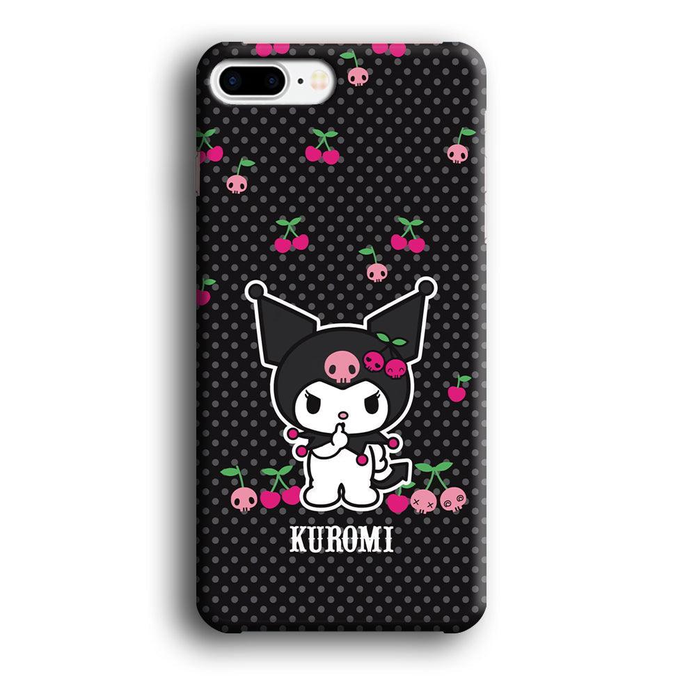 Kuromi Please Keep Silent iPhone 8 Plus Case-Oxvistore