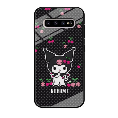 Kuromi Please Keep Silent Samsung Galaxy S10 Plus Case-Oxvistore