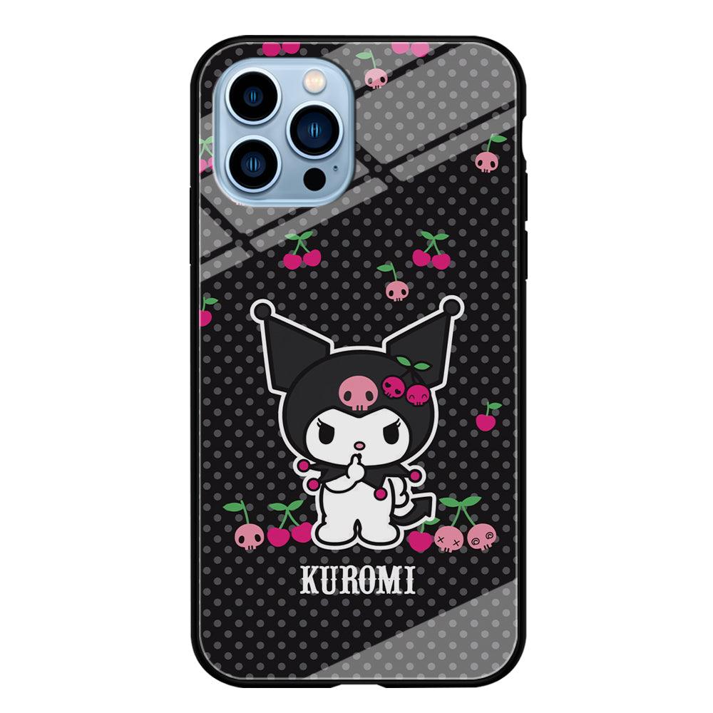 Kuromi Please Keep Silent iPhone 14 Pro Case-Oxvistore