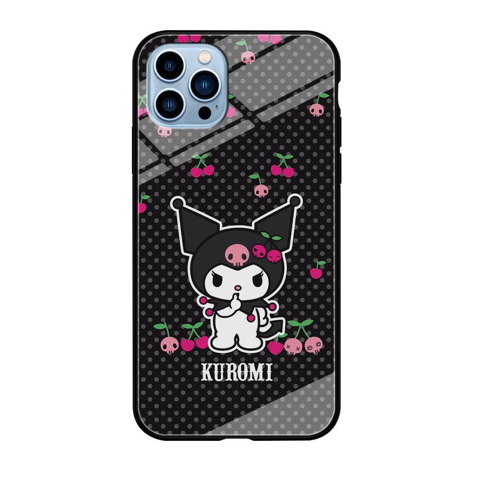 Kuromi Please Keep Silent iPhone 12 Pro Max Case-Oxvistore