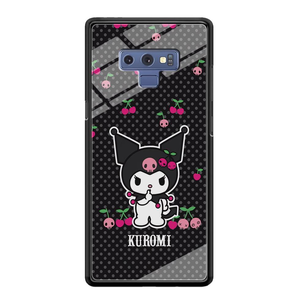 Kuromi Please Keep Silent Samsung Galaxy Note 9 Case-Oxvistore