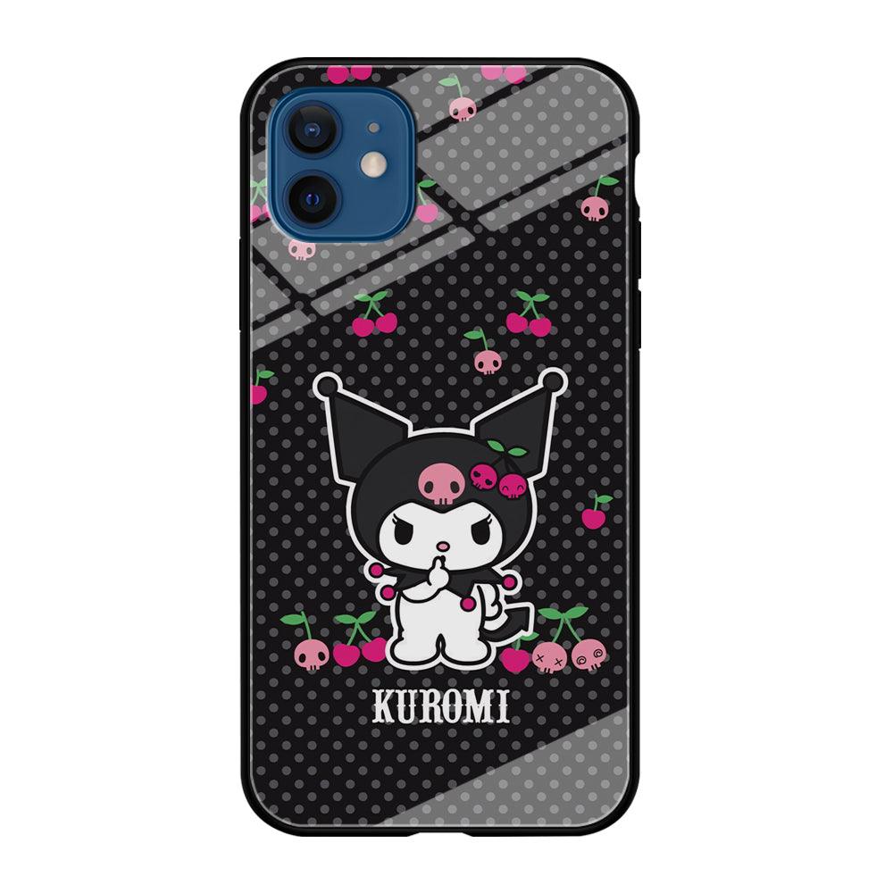 Kuromi Please Keep Silent iPhone 12 Case-Oxvistore