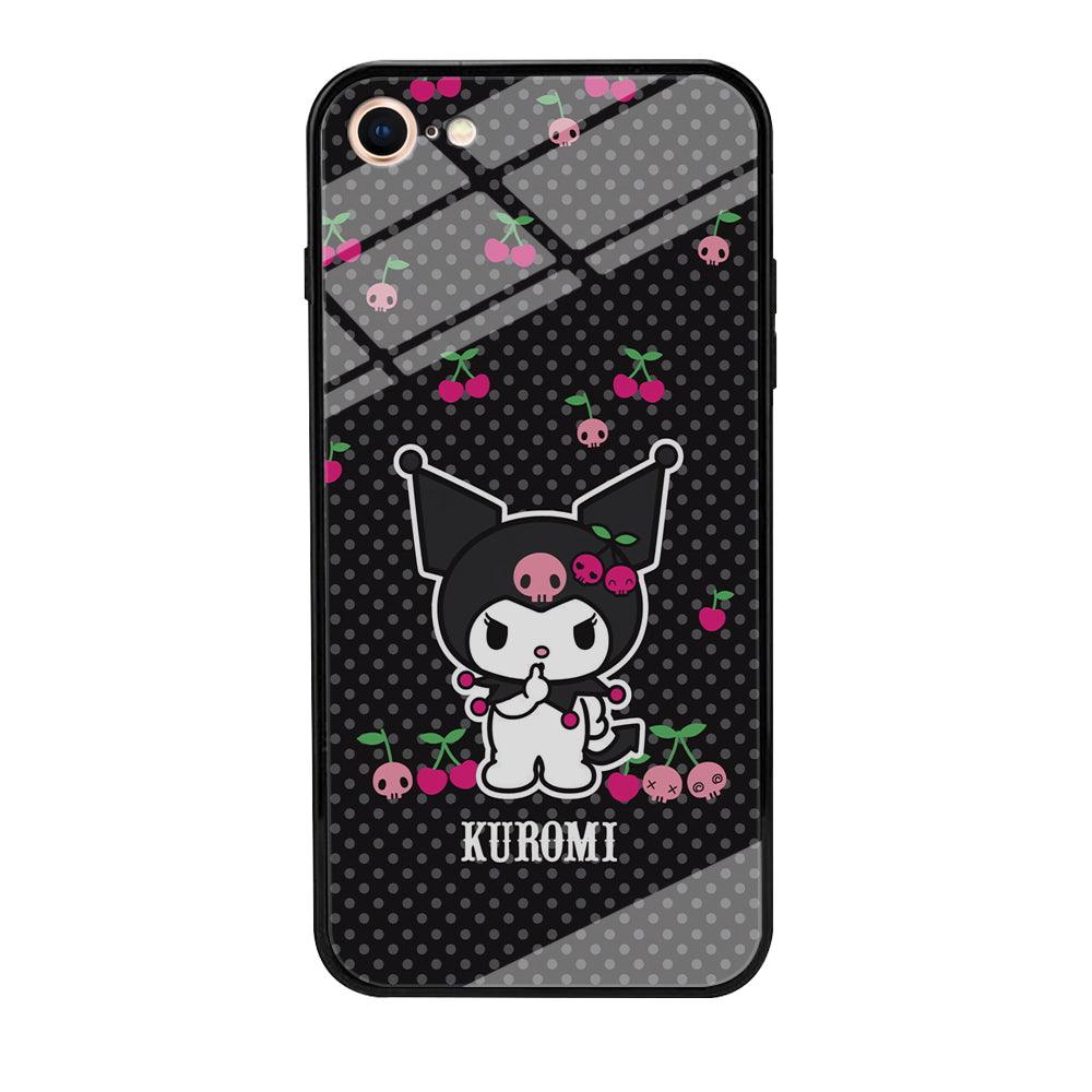 Kuromi Please Keep Silent iPhone 8 Case-Oxvistore