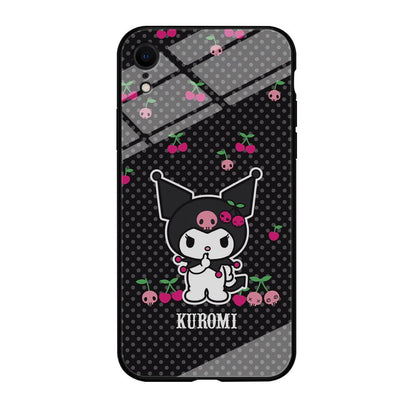 Kuromi Please Keep Silent iPhone XR Case-Oxvistore