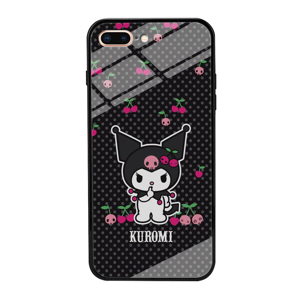 Kuromi Please Keep Silent iPhone 8 Plus Case-Oxvistore