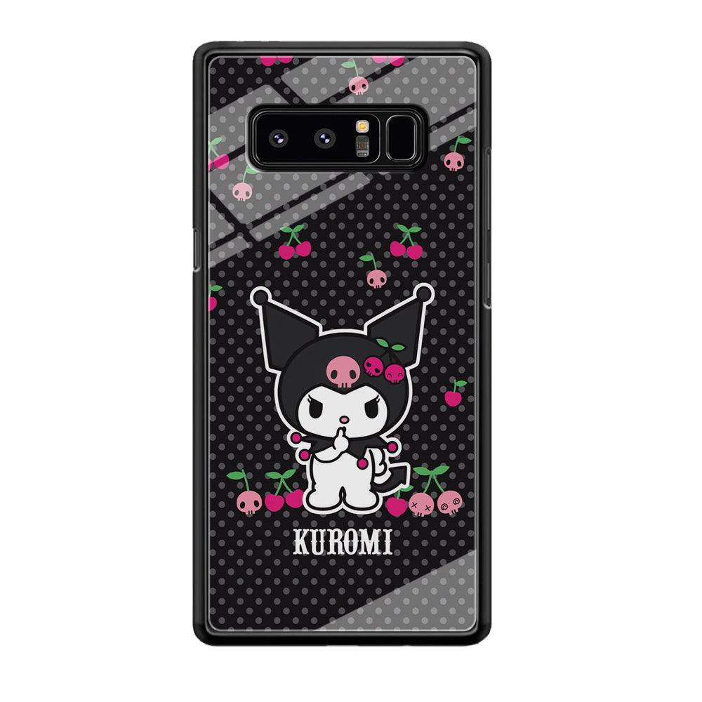 Kuromi Please Keep Silent Samsung Galaxy Note 8 Case-Oxvistore