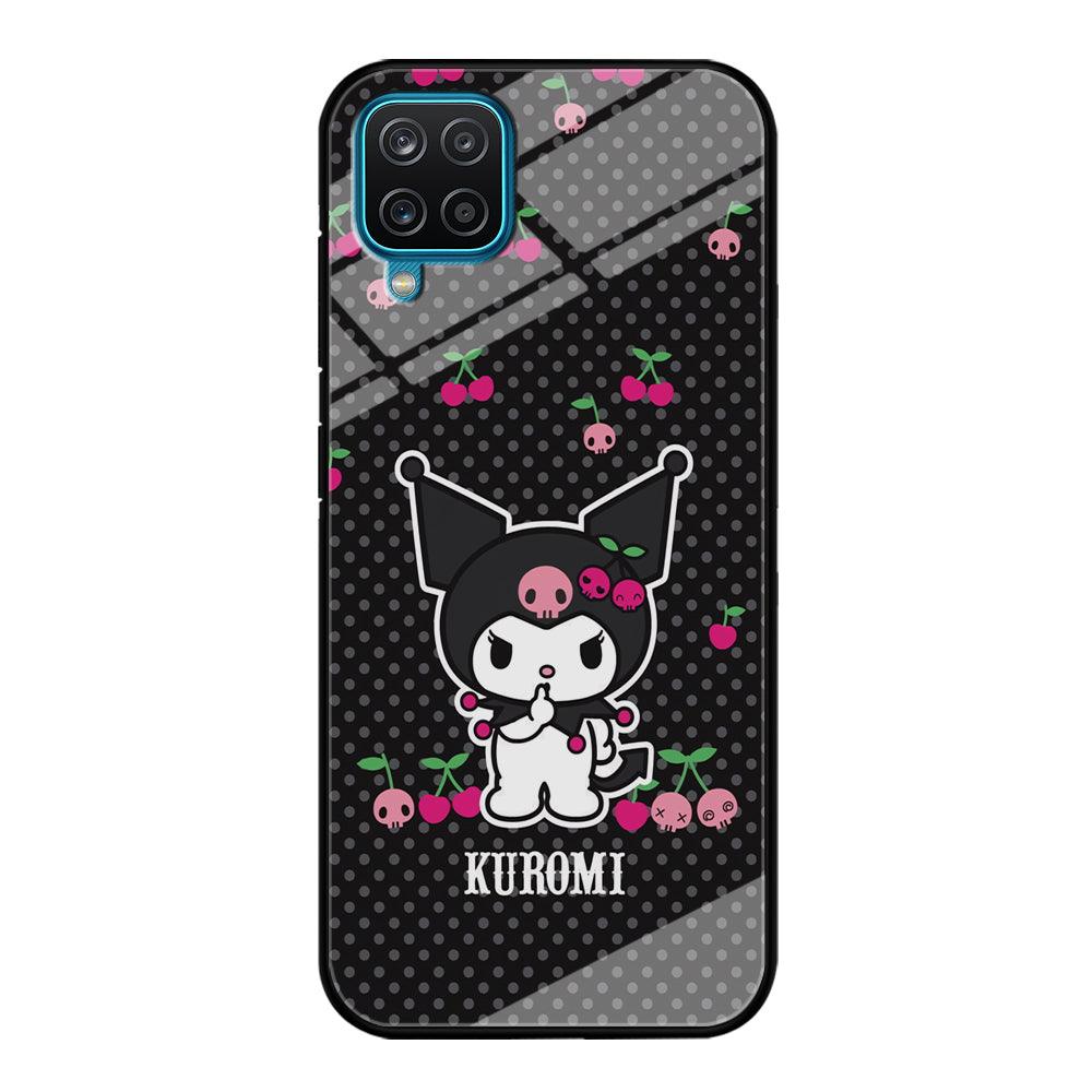 Kuromi Please Keep Silent Samsung Galaxy A12 Case-Oxvistore