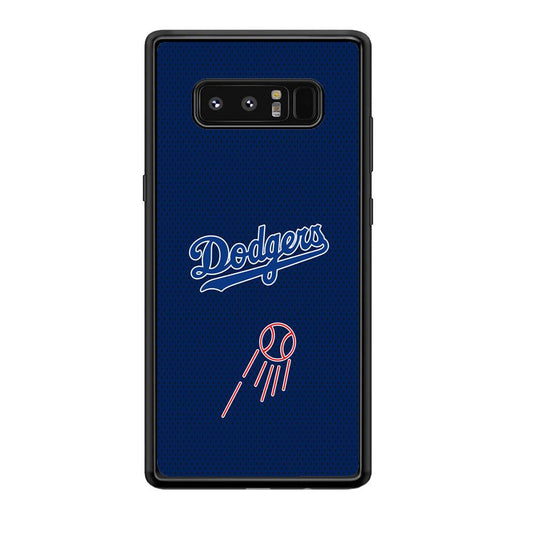 LA Dodgers Black Spot Patern Samsung Galaxy Note 8 Case-Oxvistore