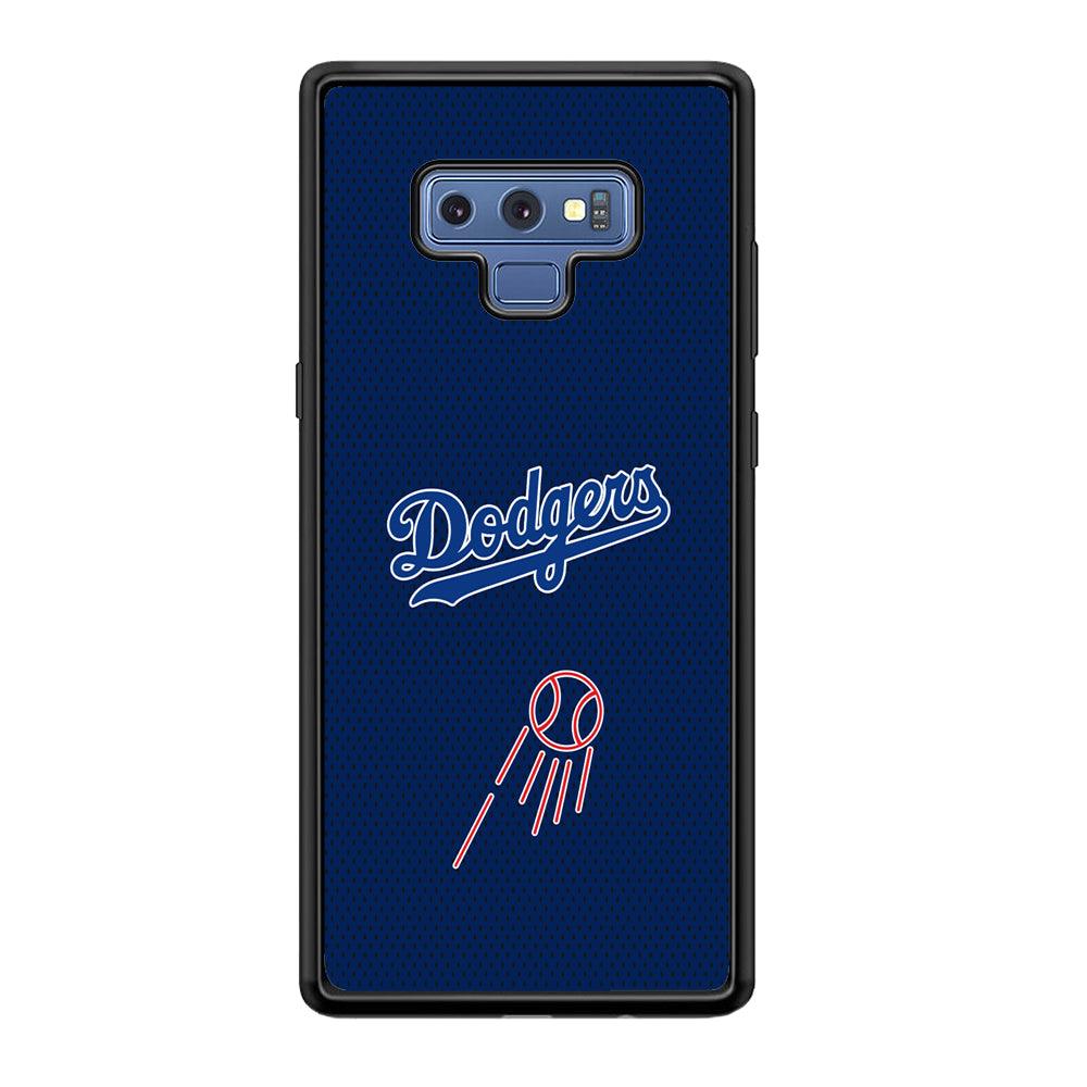 LA Dodgers Black Spot Patern Samsung Galaxy Note 9 Case-Oxvistore