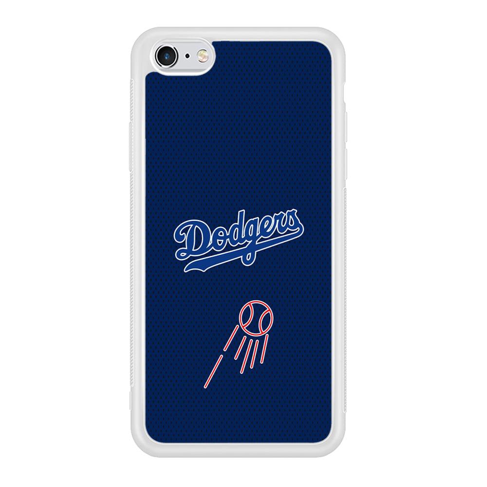 LA Dodgers Black Spot Patern iPhone 6 Plus | 6s Plus Case-Oxvistore