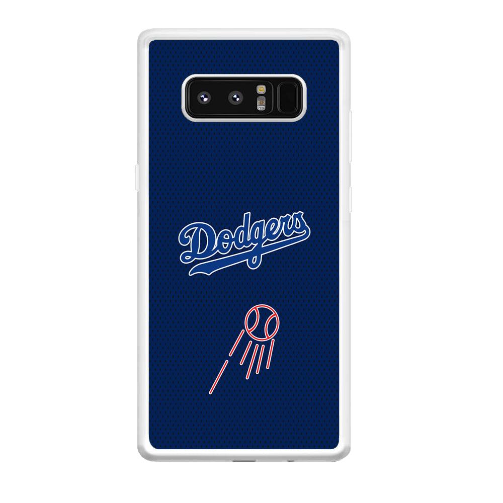 LA Dodgers Black Spot Patern Samsung Galaxy Note 8 Case-Oxvistore