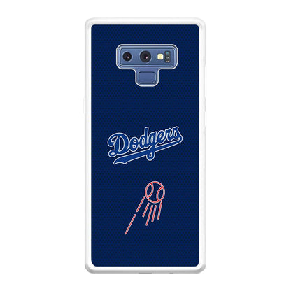 LA Dodgers Black Spot Patern Samsung Galaxy Note 9 Case-Oxvistore