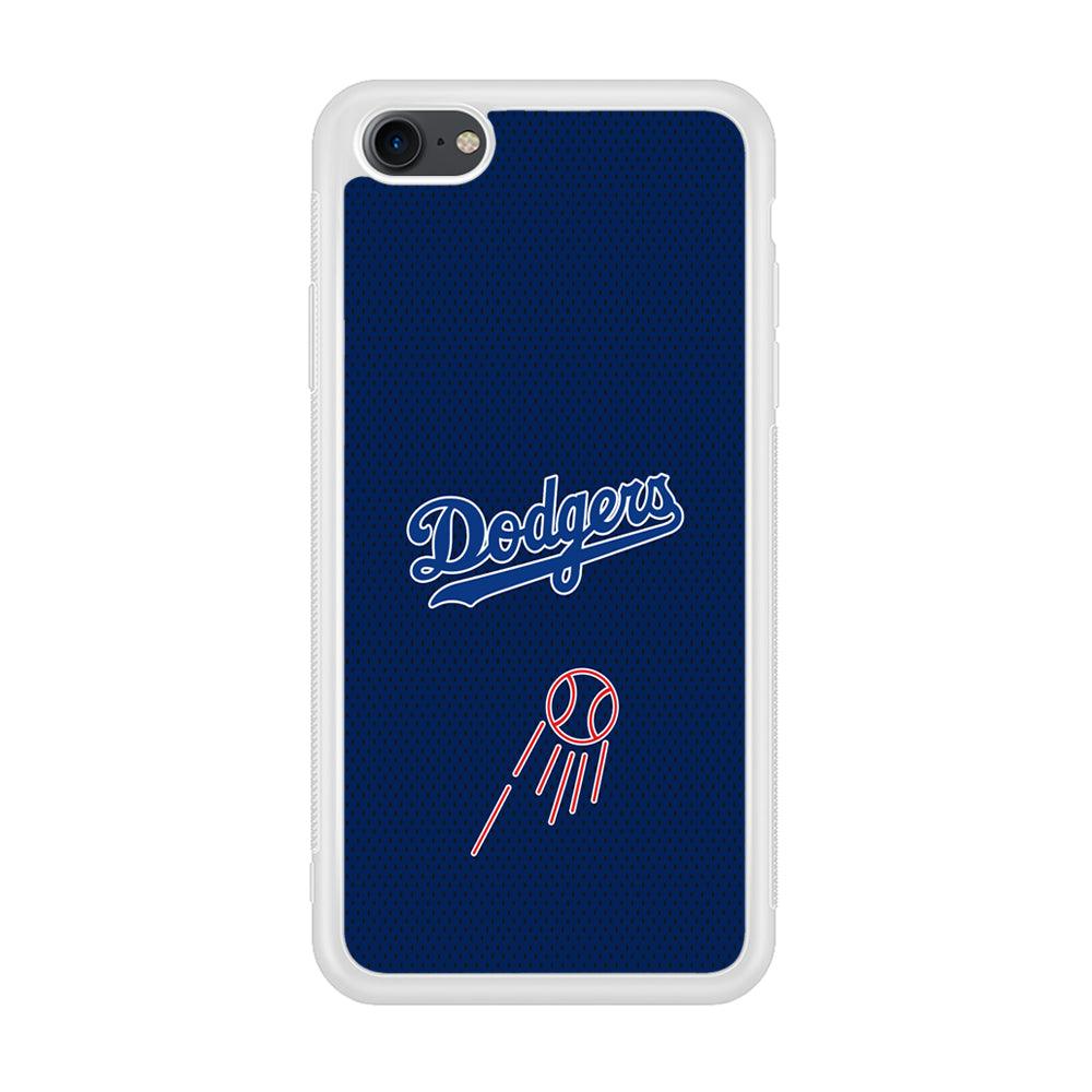 LA Dodgers Black Spot Patern iPhone 8 Case-Oxvistore