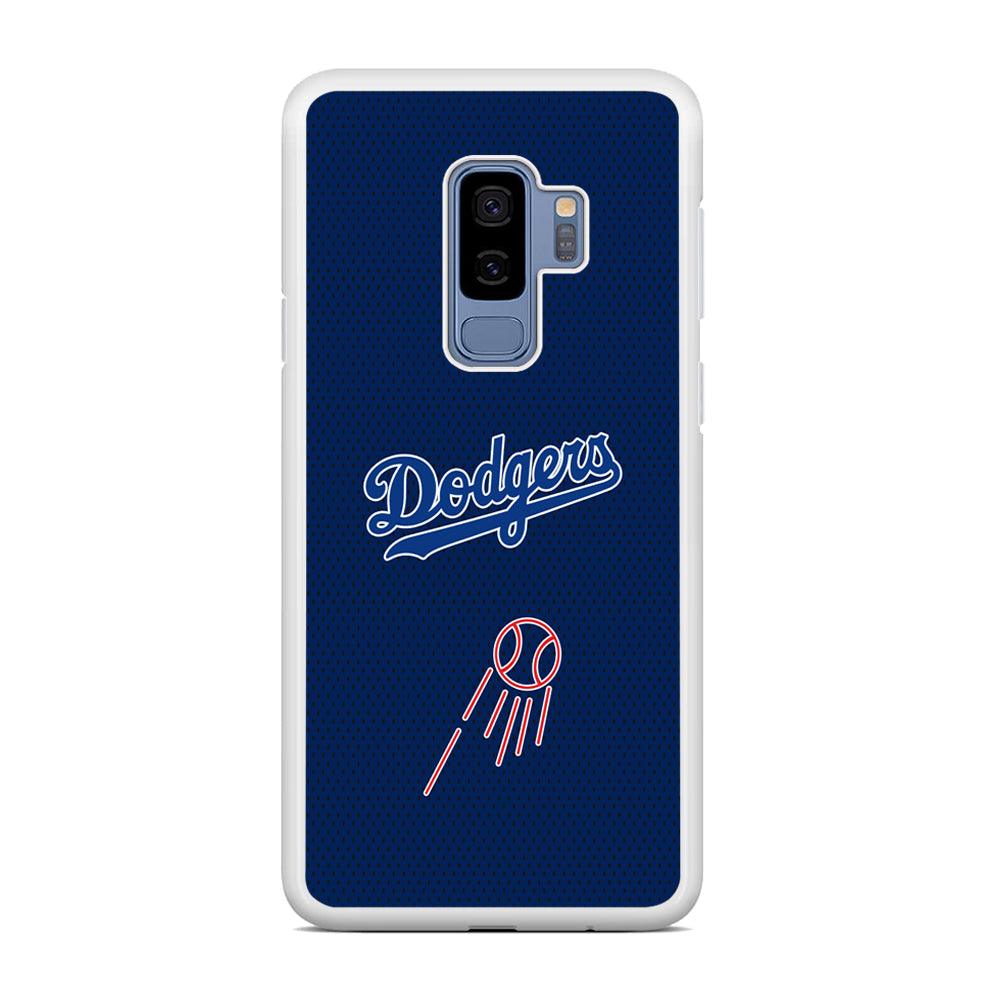 LA Dodgers Black Spot Patern Samsung Galaxy S9 Plus Case-Oxvistore