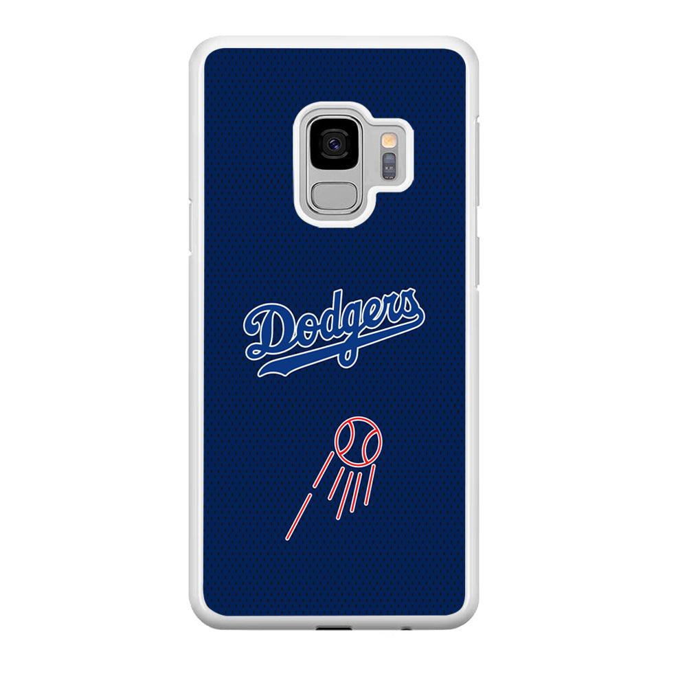 LA Dodgers Black Spot Patern Samsung Galaxy S9 Case-Oxvistore