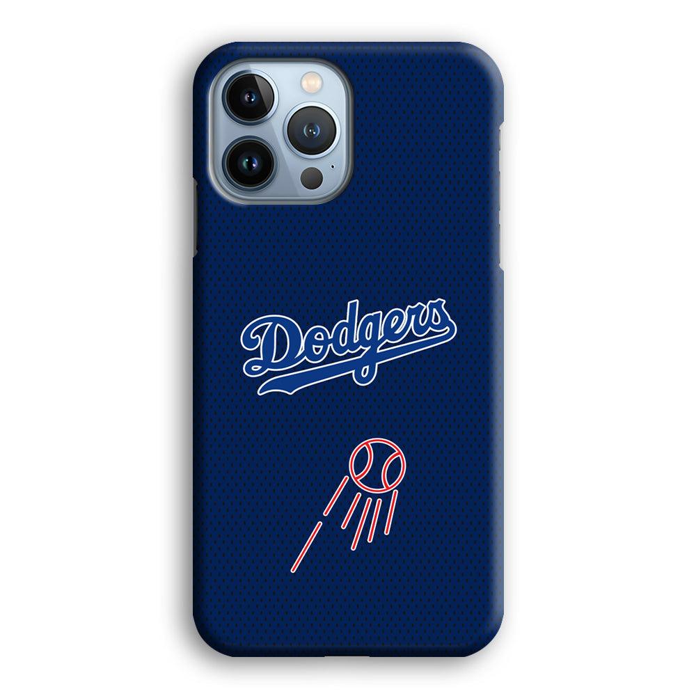 LA Dodgers Black Spot Patern iPhone 13 Pro Case-Oxvistore