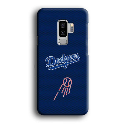 LA Dodgers Black Spot Patern Samsung Galaxy S9 Plus Case-Oxvistore