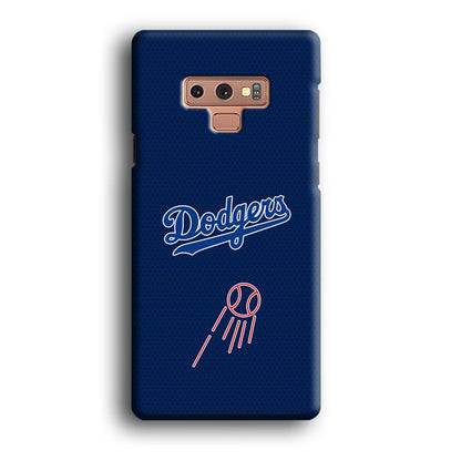 LA Dodgers Black Spot Patern Samsung Galaxy Note 9 Case-Oxvistore