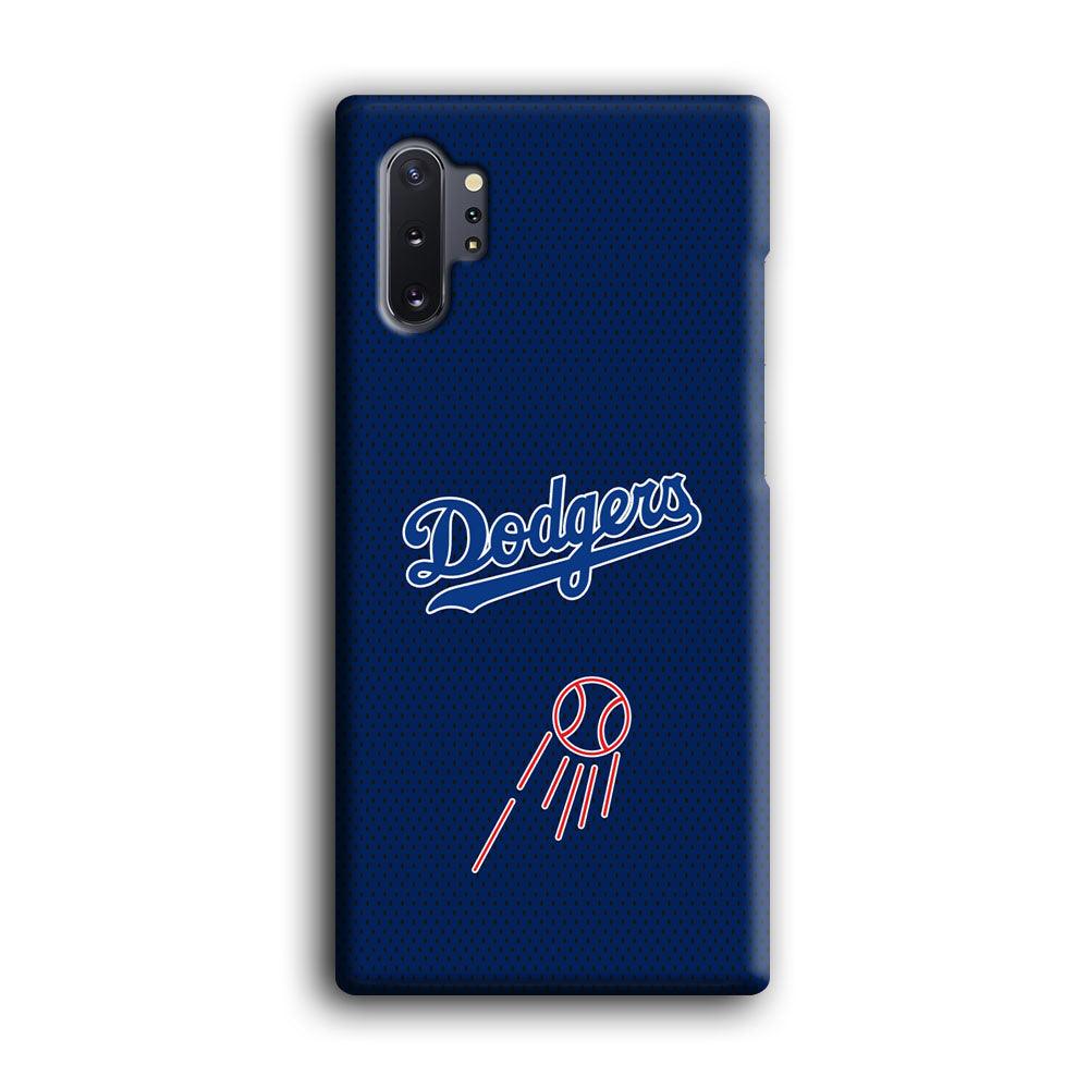 LA Dodgers Black Spot Patern Samsung Galaxy Note 10 Plus Case-Oxvistore