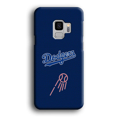 LA Dodgers Black Spot Patern Samsung Galaxy S9 Case-Oxvistore