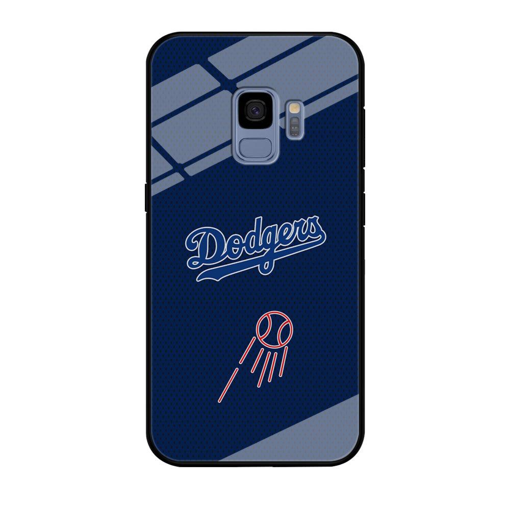 LA Dodgers Black Spot Patern Samsung Galaxy S9 Case-Oxvistore