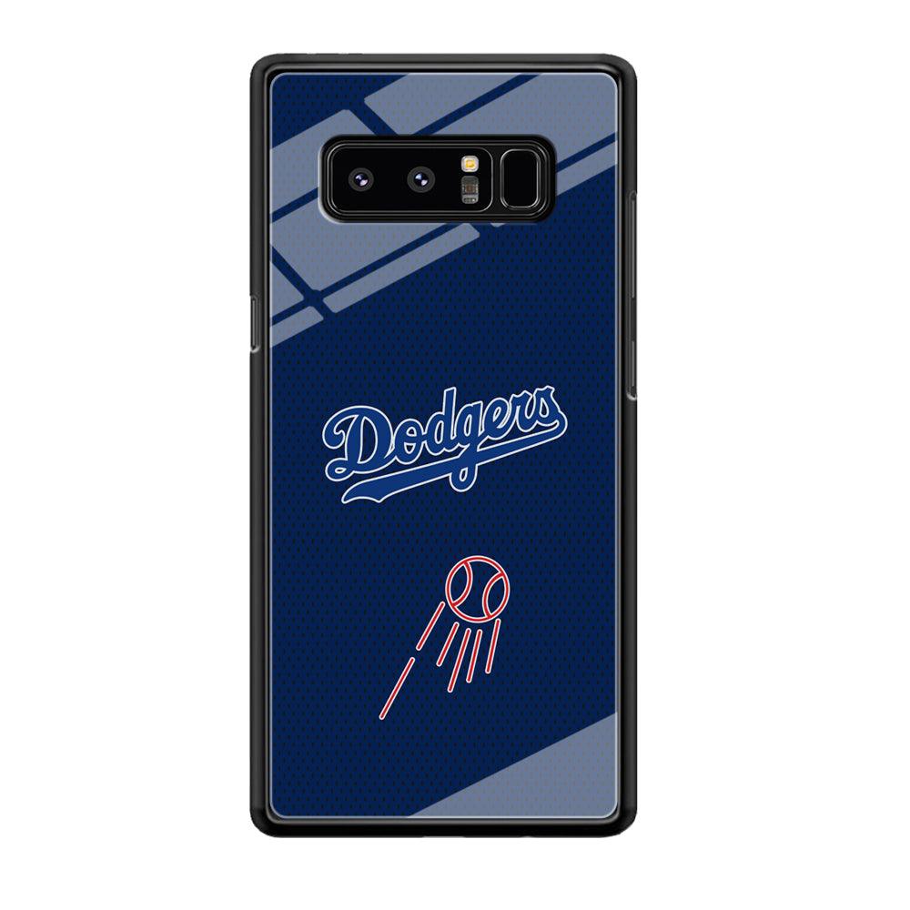 LA Dodgers Black Spot Patern Samsung Galaxy Note 8 Case-Oxvistore