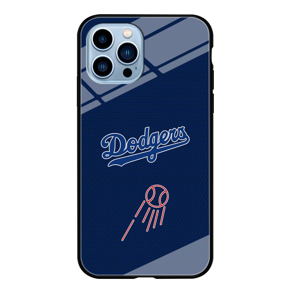 LA Dodgers Black Spot Patern iPhone 13 Pro Case-Oxvistore