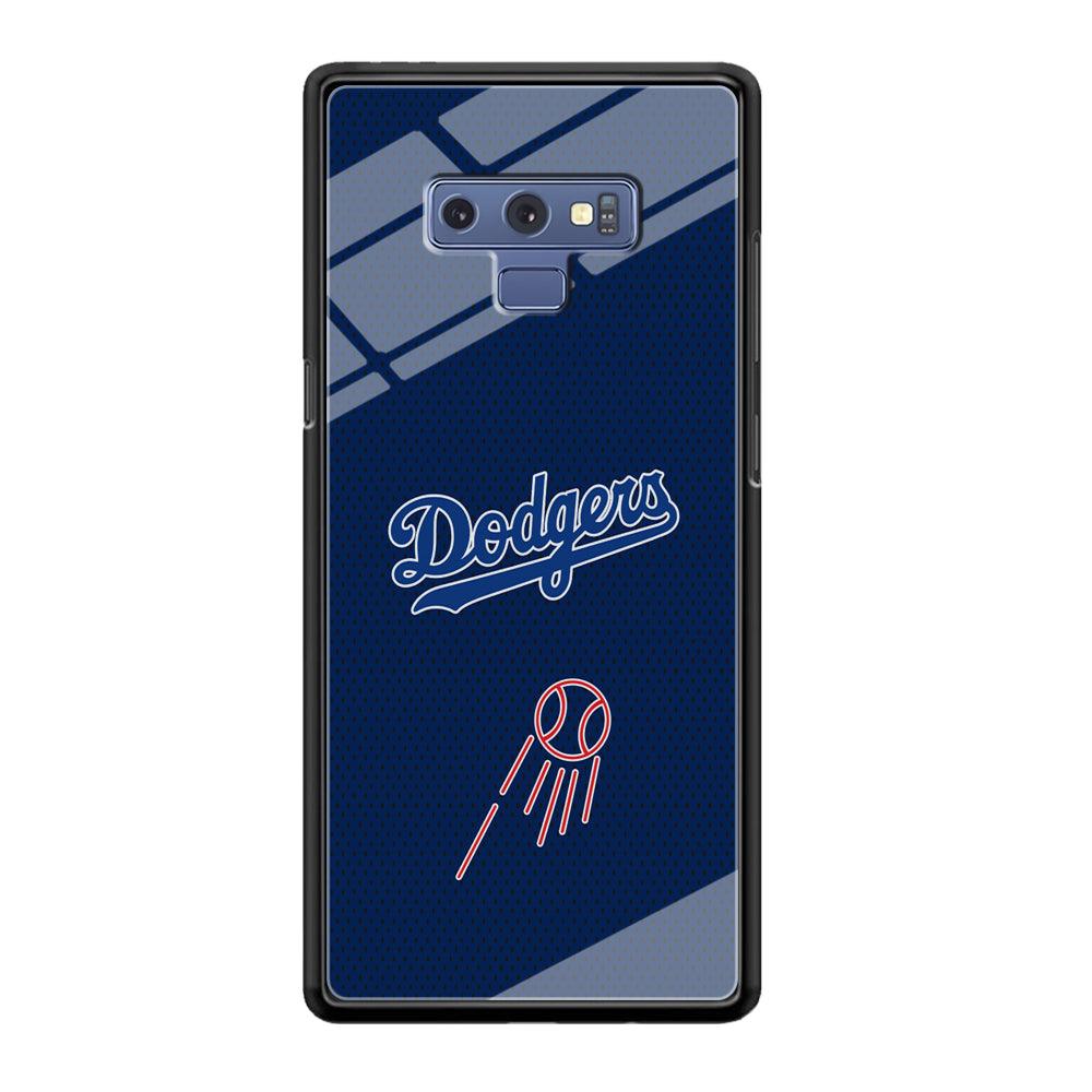 LA Dodgers Black Spot Patern Samsung Galaxy Note 9 Case-Oxvistore