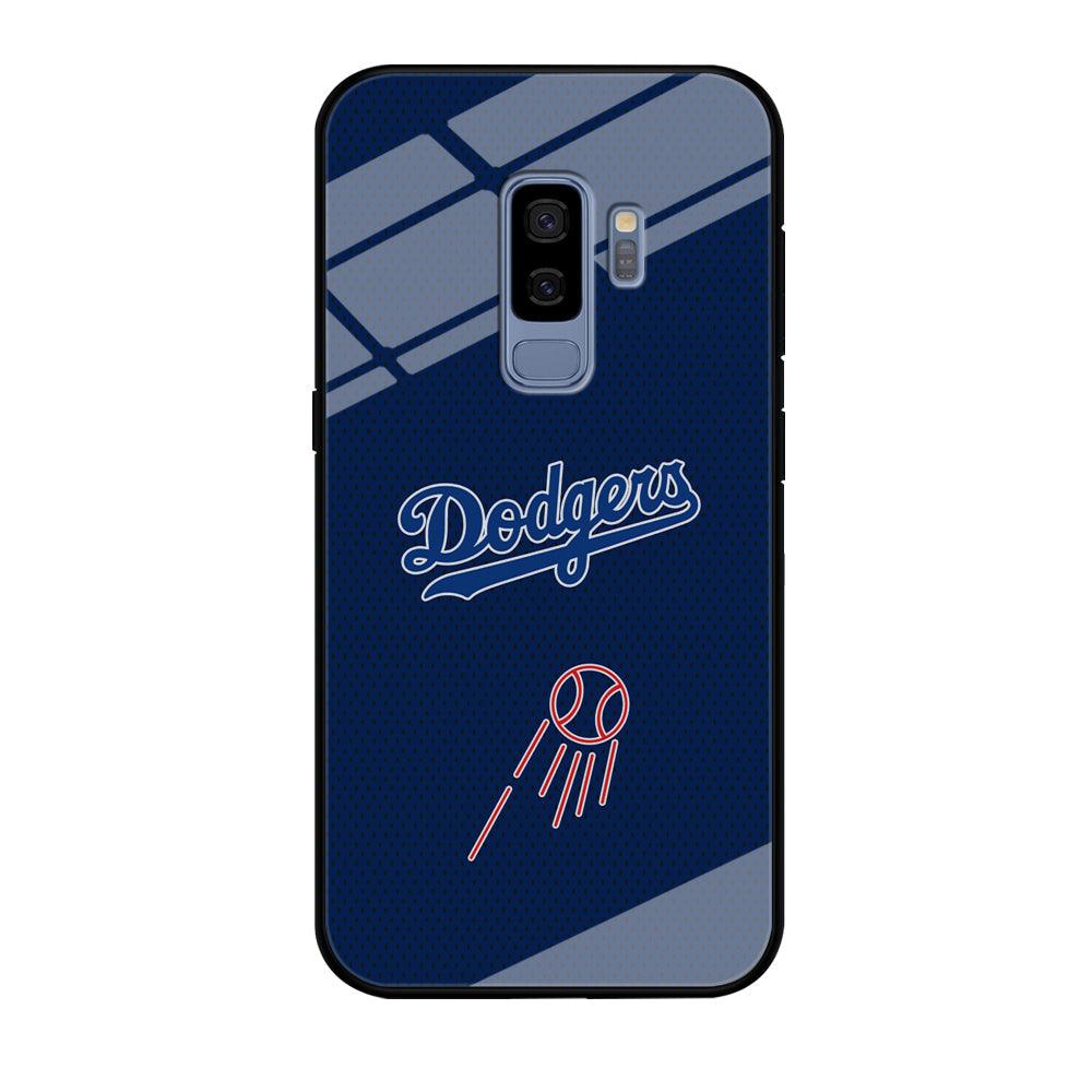 LA Dodgers Black Spot Patern Samsung Galaxy S9 Plus Case-Oxvistore