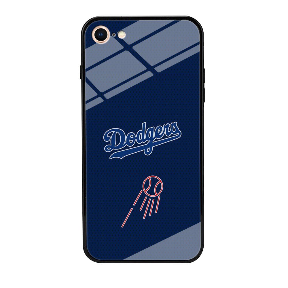 LA Dodgers Black Spot Patern iPhone 8 Case-Oxvistore