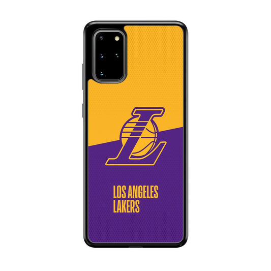 LA Lakers Handheld The Victory Samsung Galaxy S20 Plus Case-Rubber Black (2D Case)-Oxvistore