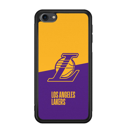 LA Lakers Handheld The Victory iPod Touch 6 Case-Rubber Black (2D Case)-Oxvistore