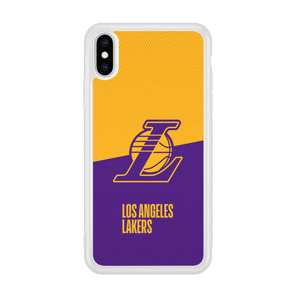 LA Lakers Handheld The Victory iPhone X Case-Oxvistore