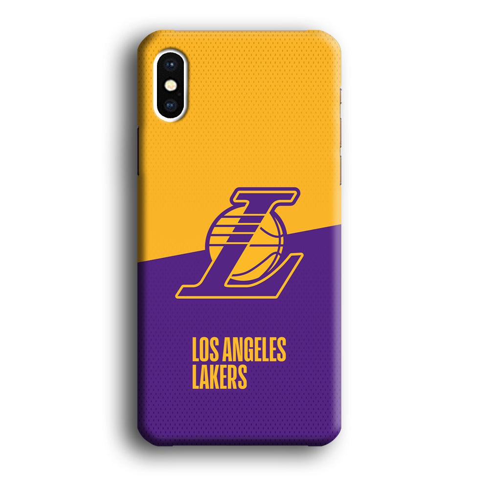 LA Lakers Handheld The Victory iPhone X Case-Oxvistore