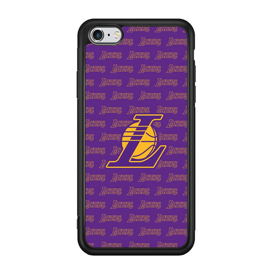 LA Lakers Neat Pattern iPhone 6 | 6s Case-Oxvistore